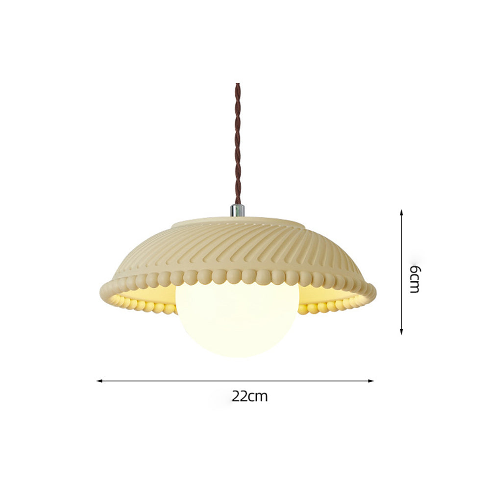 Simple Resin Island Hanging Pendant Light - Cueteks