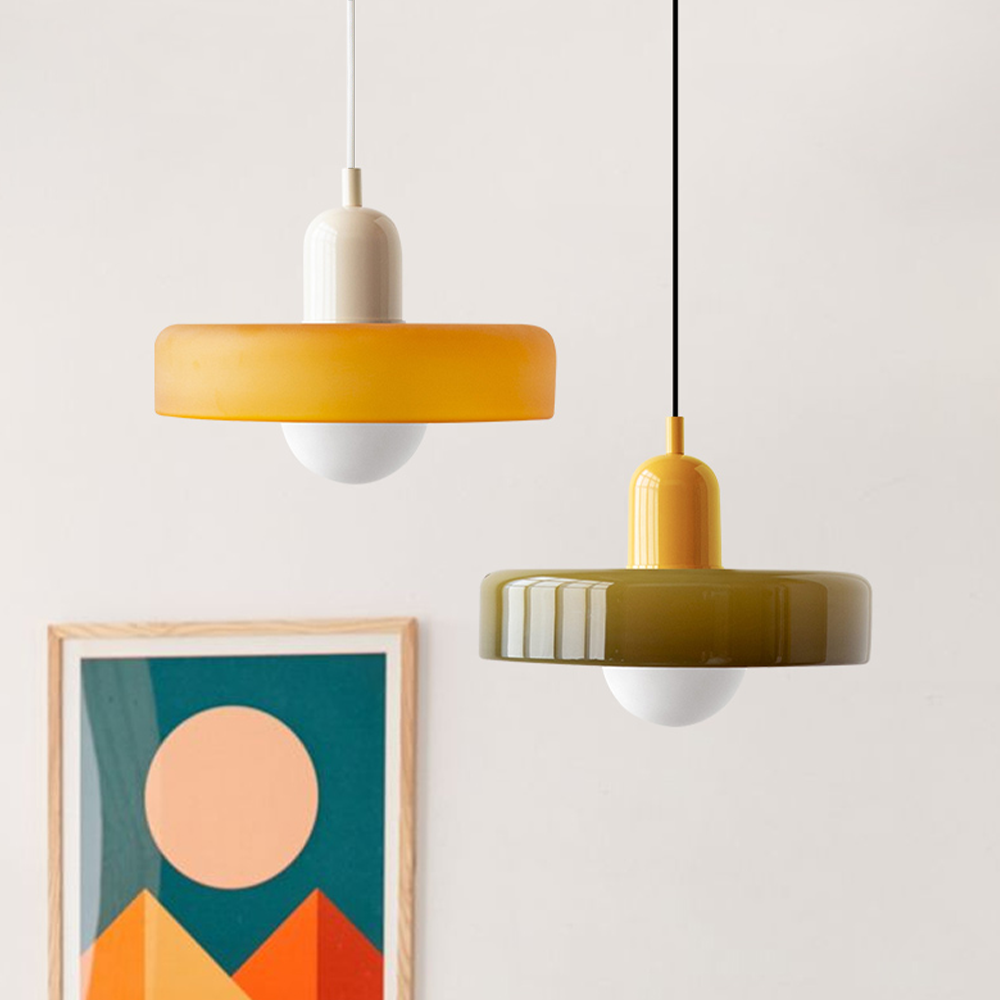 Modern Glass Pendant LED Light - Cueteks