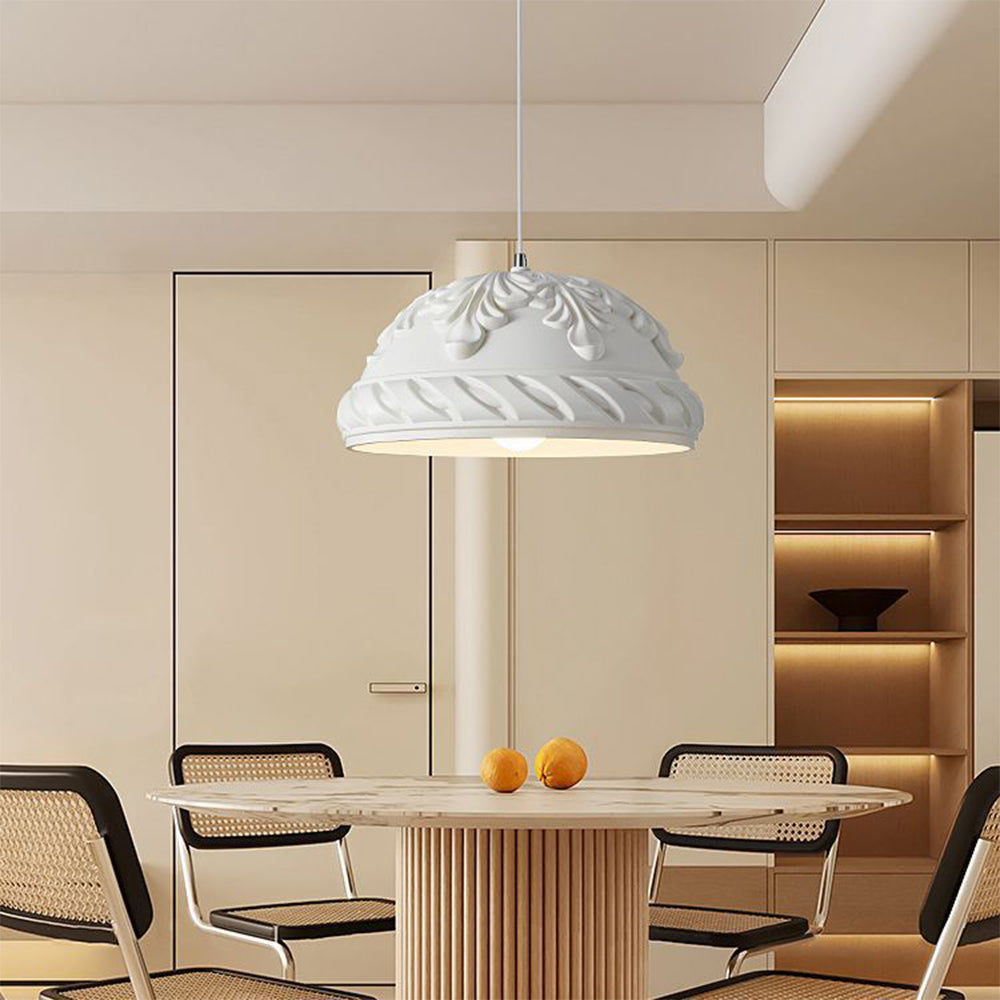 French Style Resin Retro Pendant Light - Cueteks