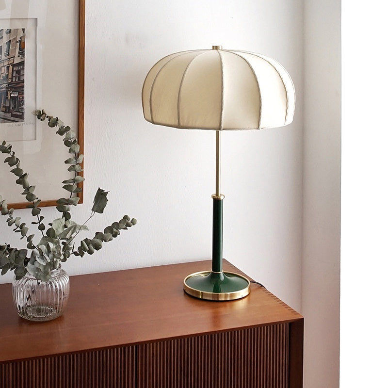 Fabric Table Lamp Decor E27 Bedside Table Light - Cueteks