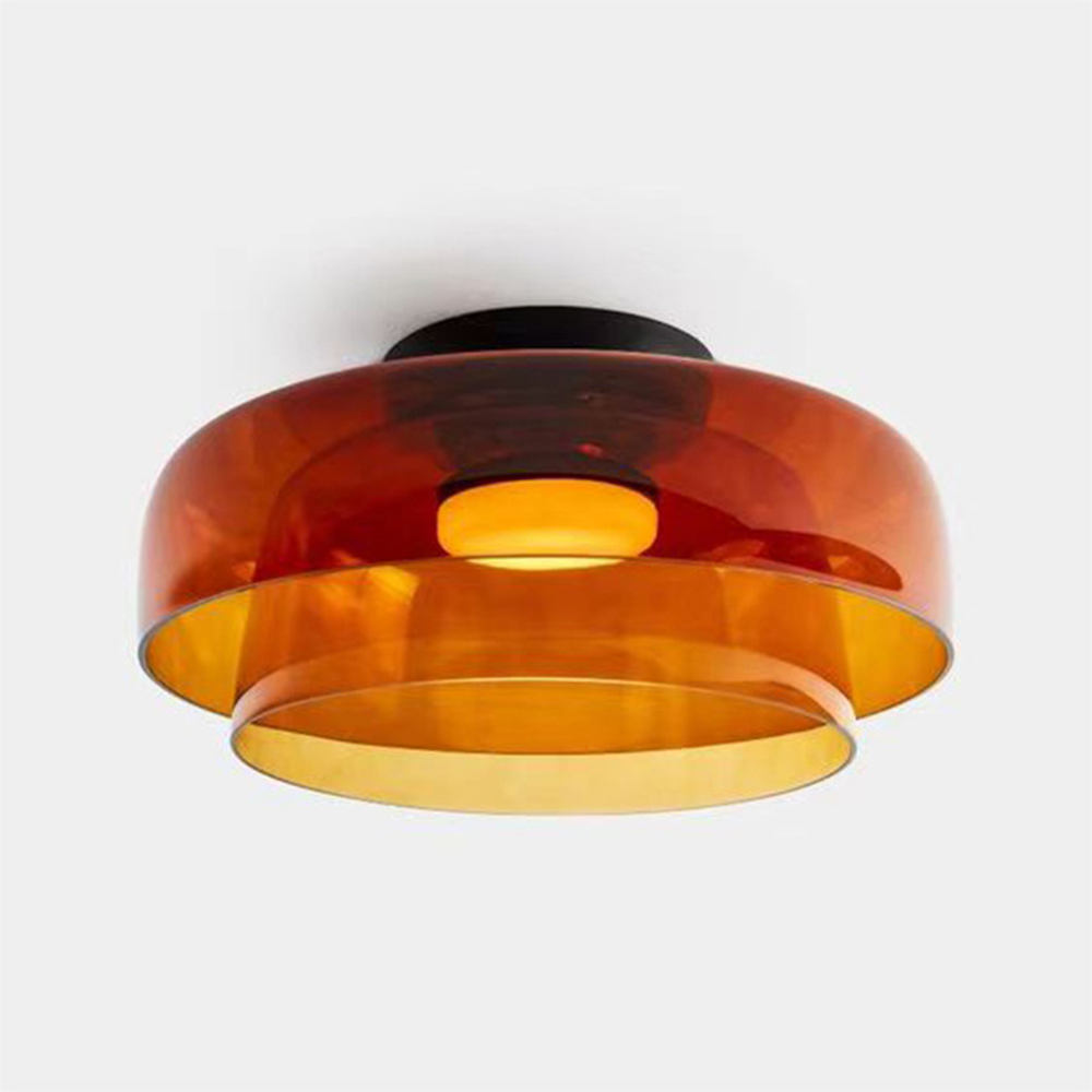 Nordic Designer Creative Personality Medieval Glass Ceiling Lamp - Cueteks