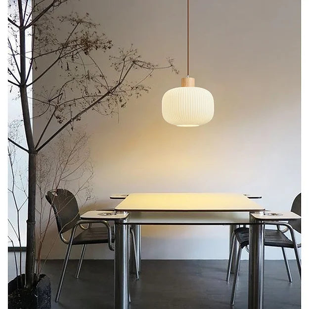 Vintage Milky White Glass Pendant Lights - Cueteks
