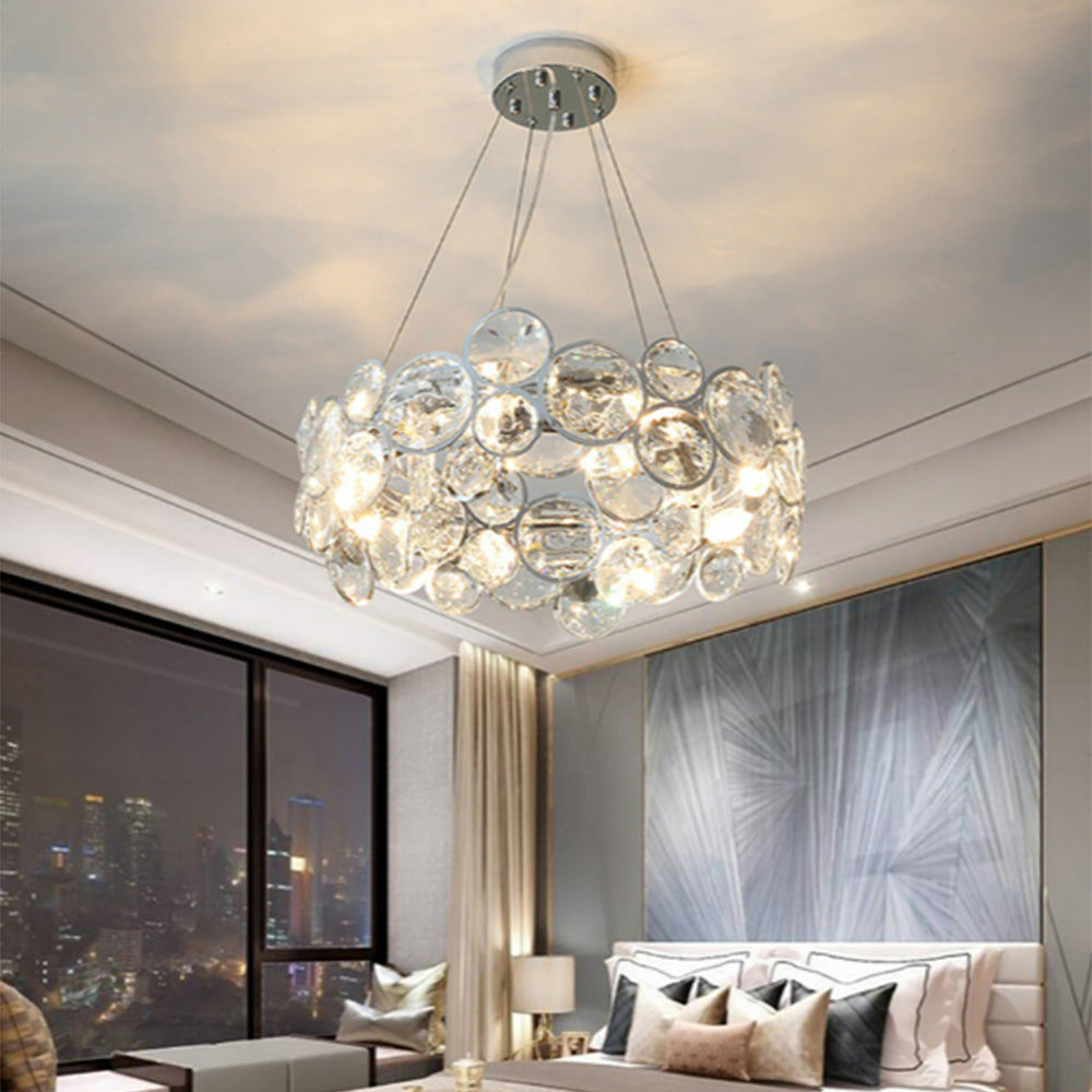 Designer Crystal Chandelier for Living Room - Cueteks