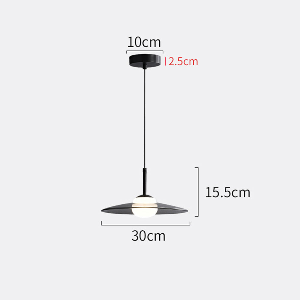 Modern Pendant Light Glass Finish Pendant Light - Cueteks