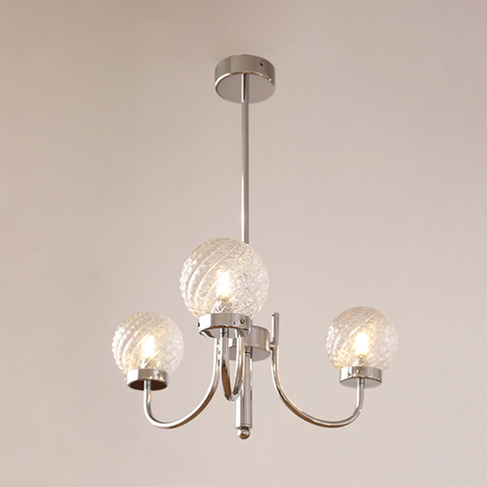 Light Luxury Glass Ball Bedroom Chandeliers - Cueteks