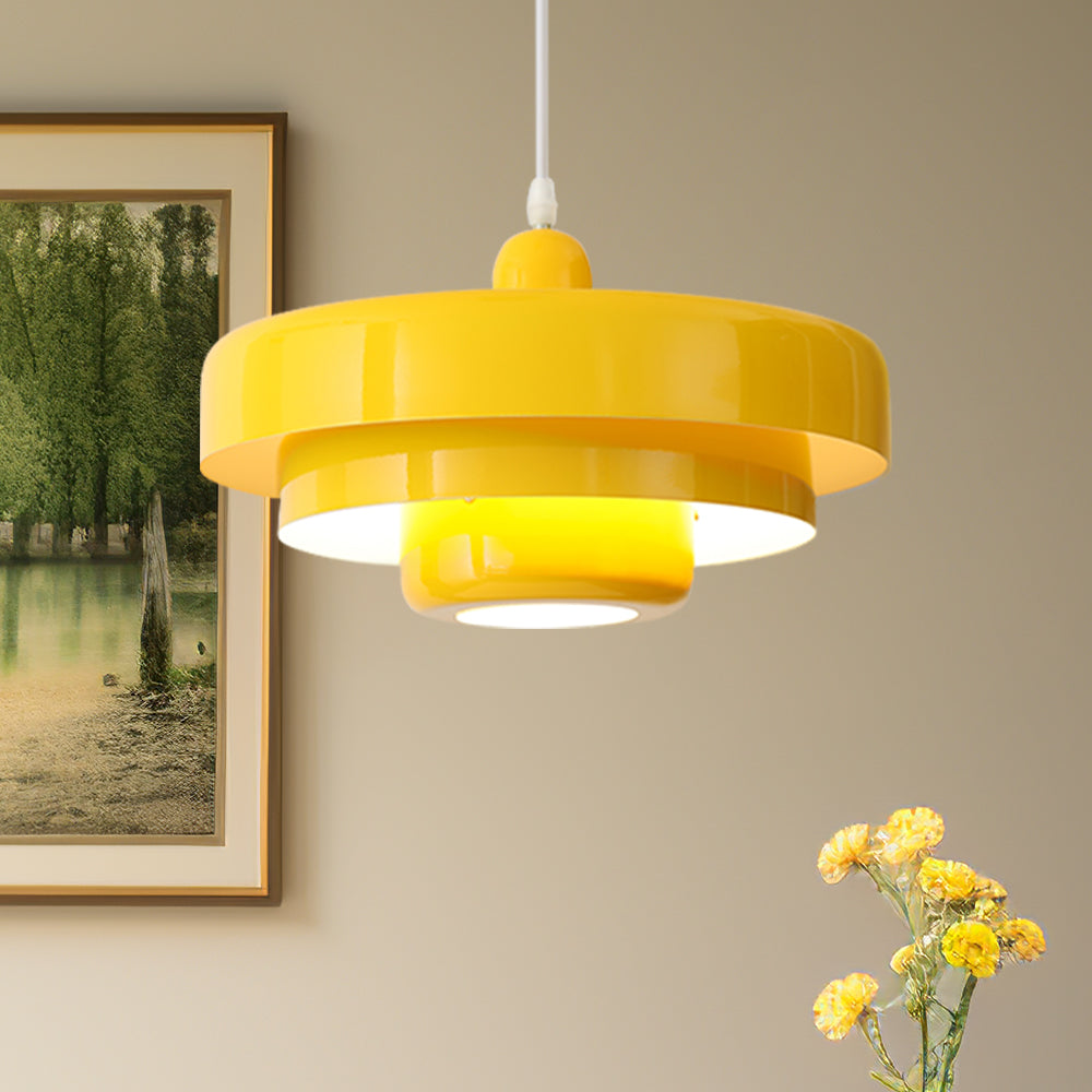 Medieval Bauhaus Iron Ceiling Pendant Light - Cueteks