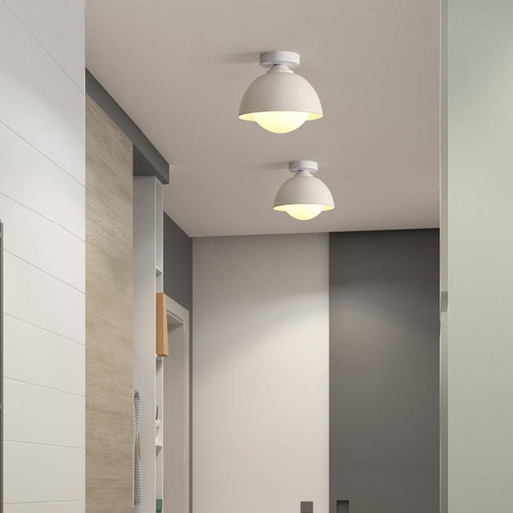 Modern Flowerpot Iron Ceiling Light - Cueteks