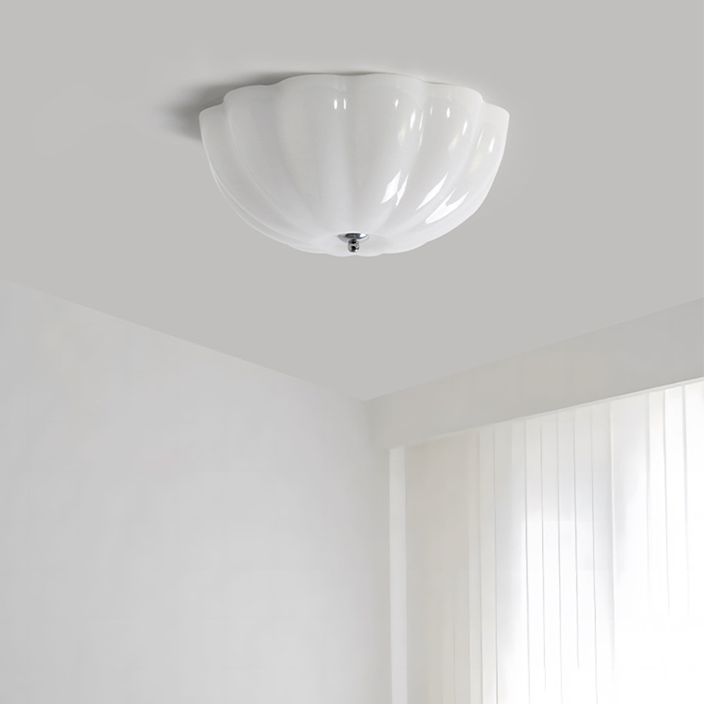 Simple French Retro LED Ceiling Lamp - Cueteks