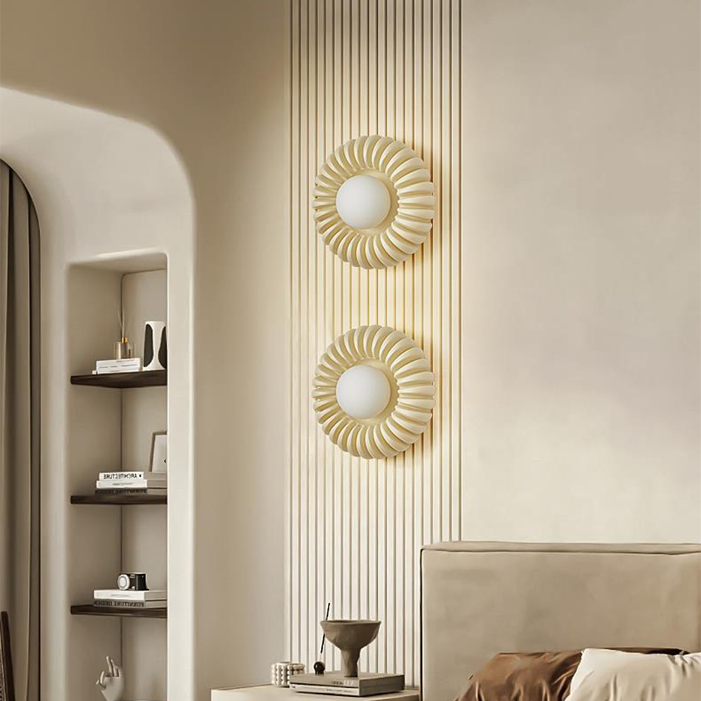 French Style Creative Resin Corridor Aisle Wall Light - Cueteks