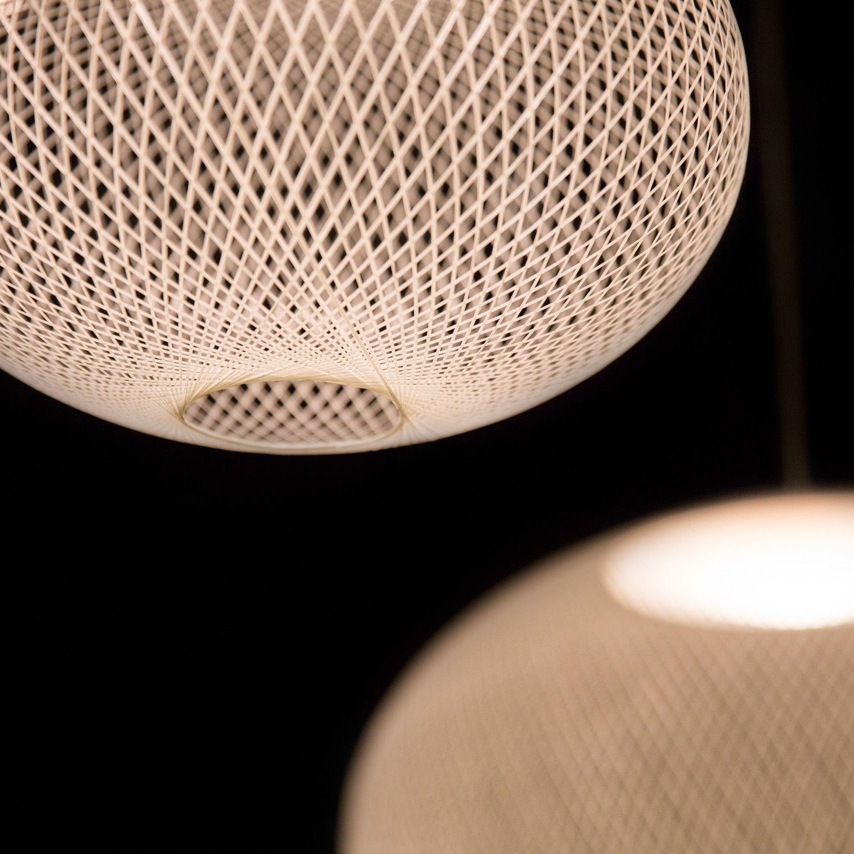 Metallic Meshwork Pendant Lamp - Cueteks