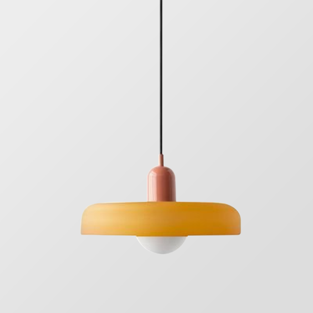 Bauhaus Colorful Glass Pendant Light - Cueteks