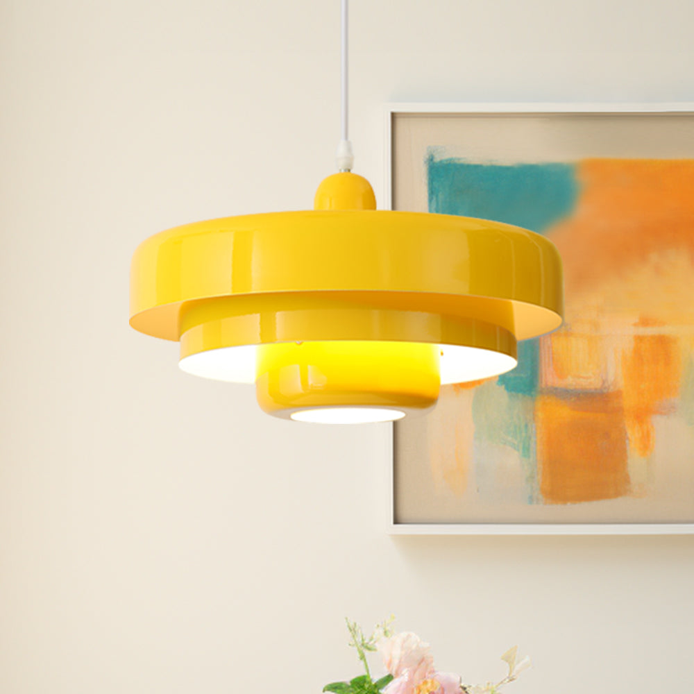 Medieval Bauhaus Iron Ceiling Pendant Light - Cueteks