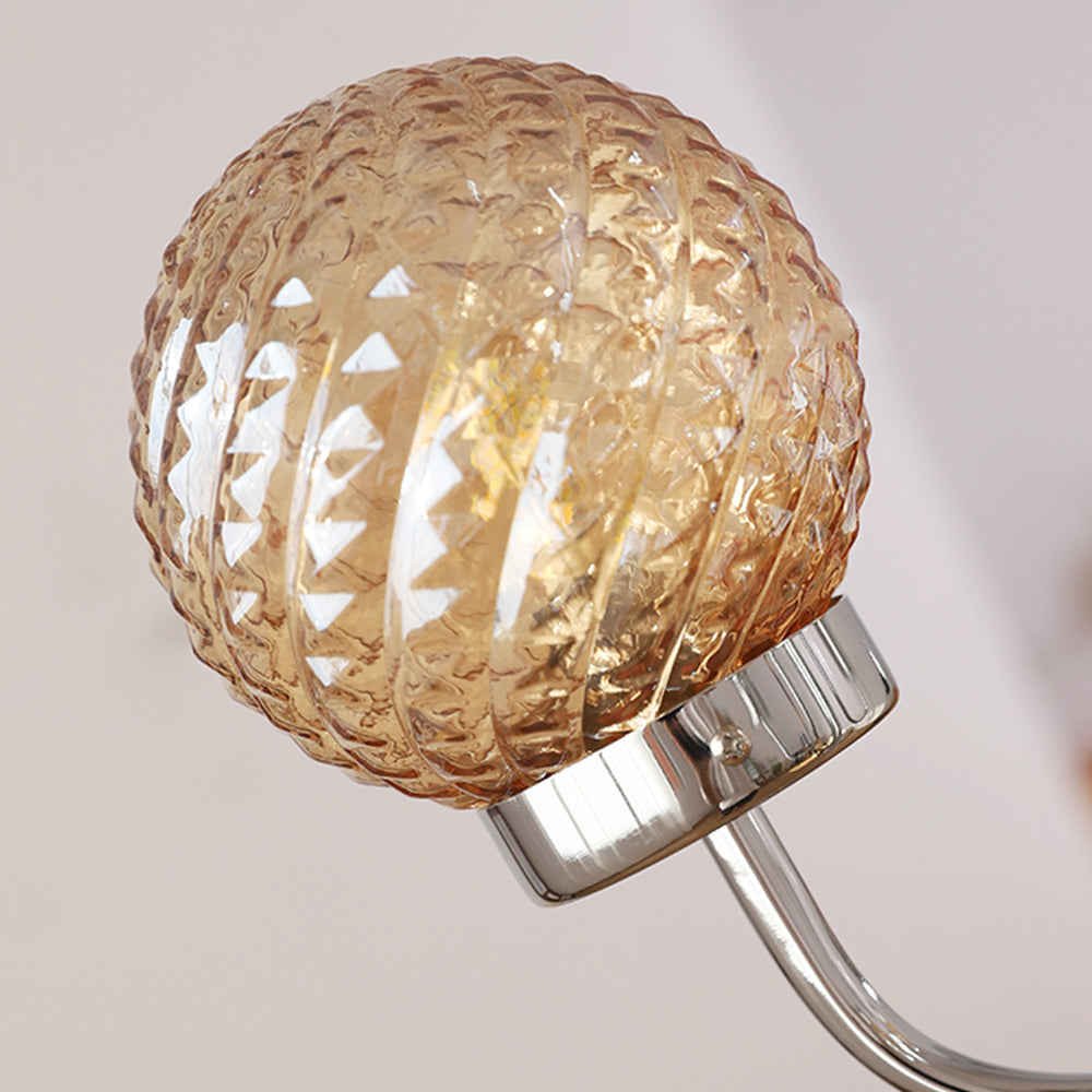Light Luxury Glass Ball Bedroom Chandeliers - Cueteks