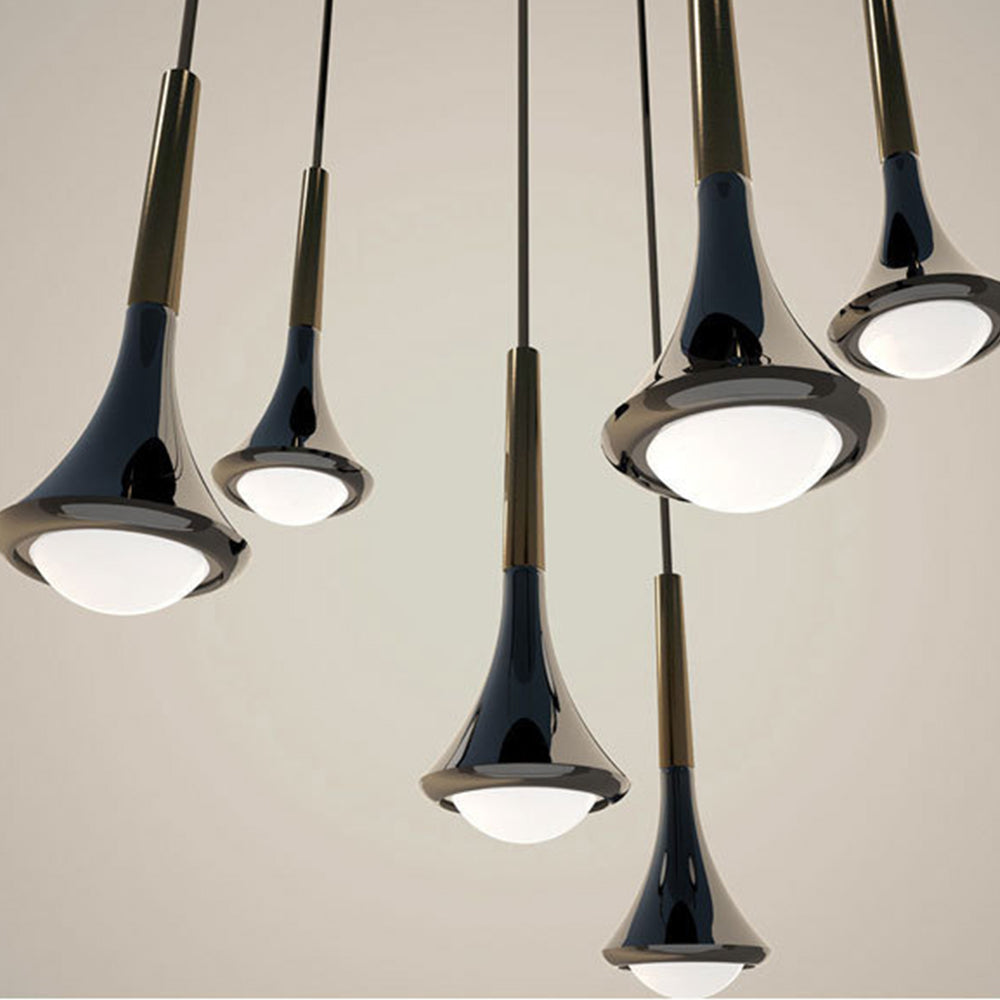 Luxury Raindrop Chandelier LED Hanging Lamp - Cueteks