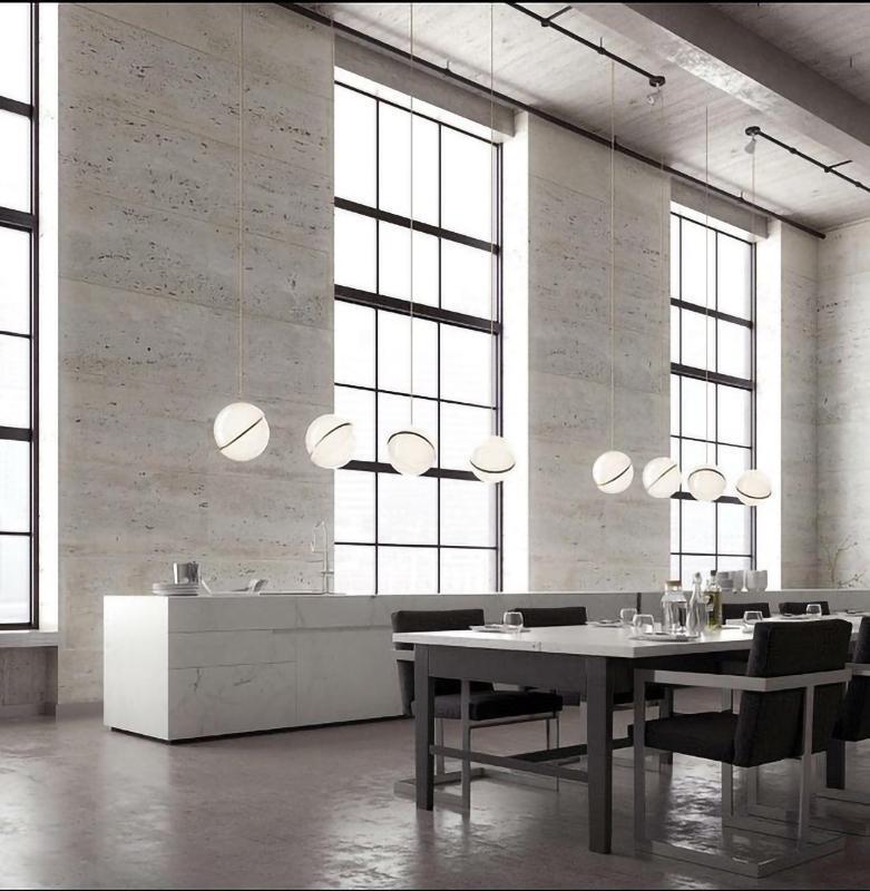 Crescent Pendant Lamp - Cueteks