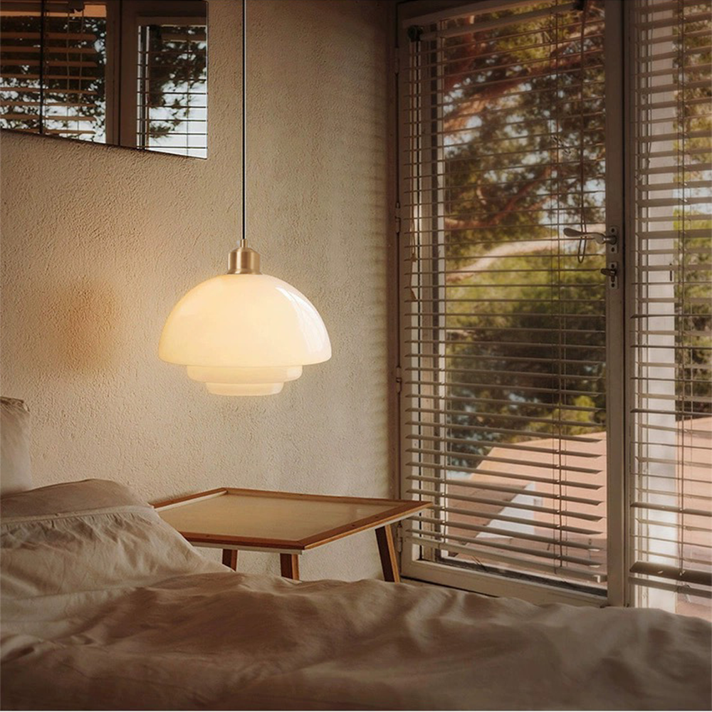 Nordic Minimalist Glass Pendant Light - Cueteks