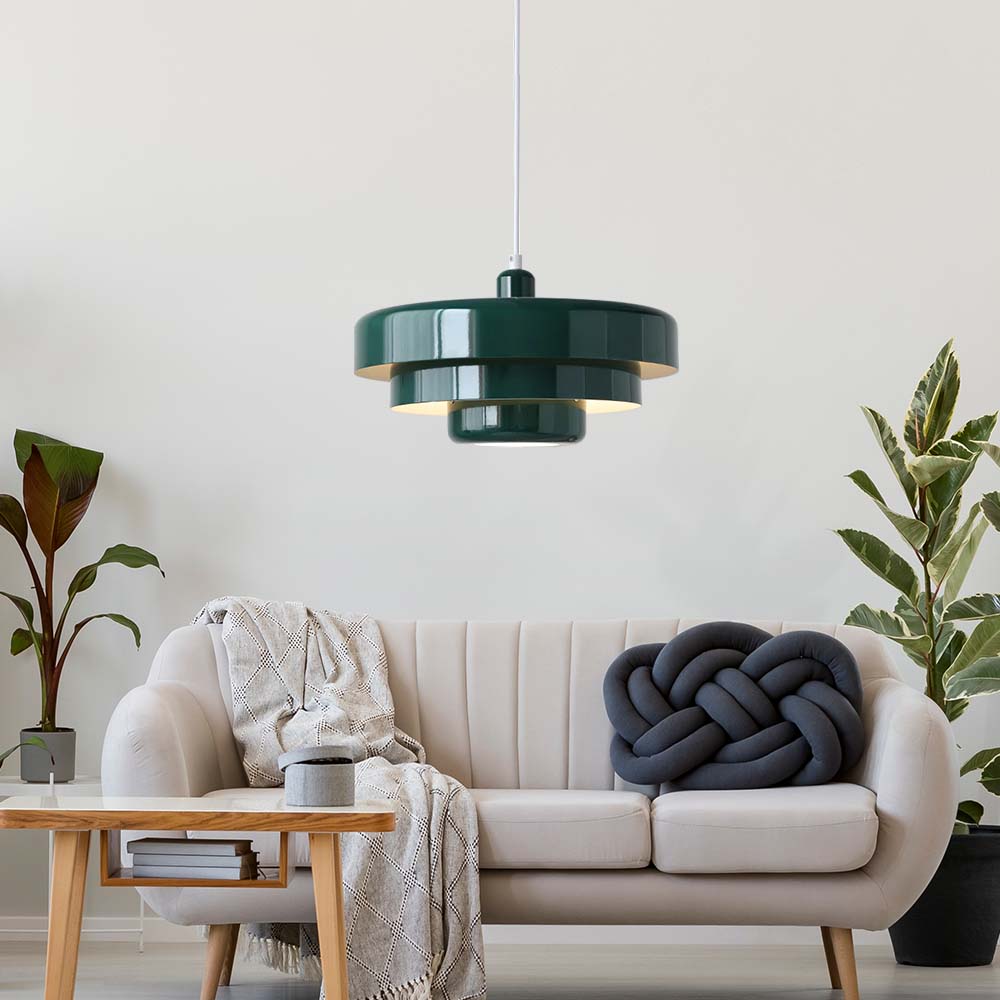 Medieval Bauhaus Iron Ceiling Pendant Light - Cueteks