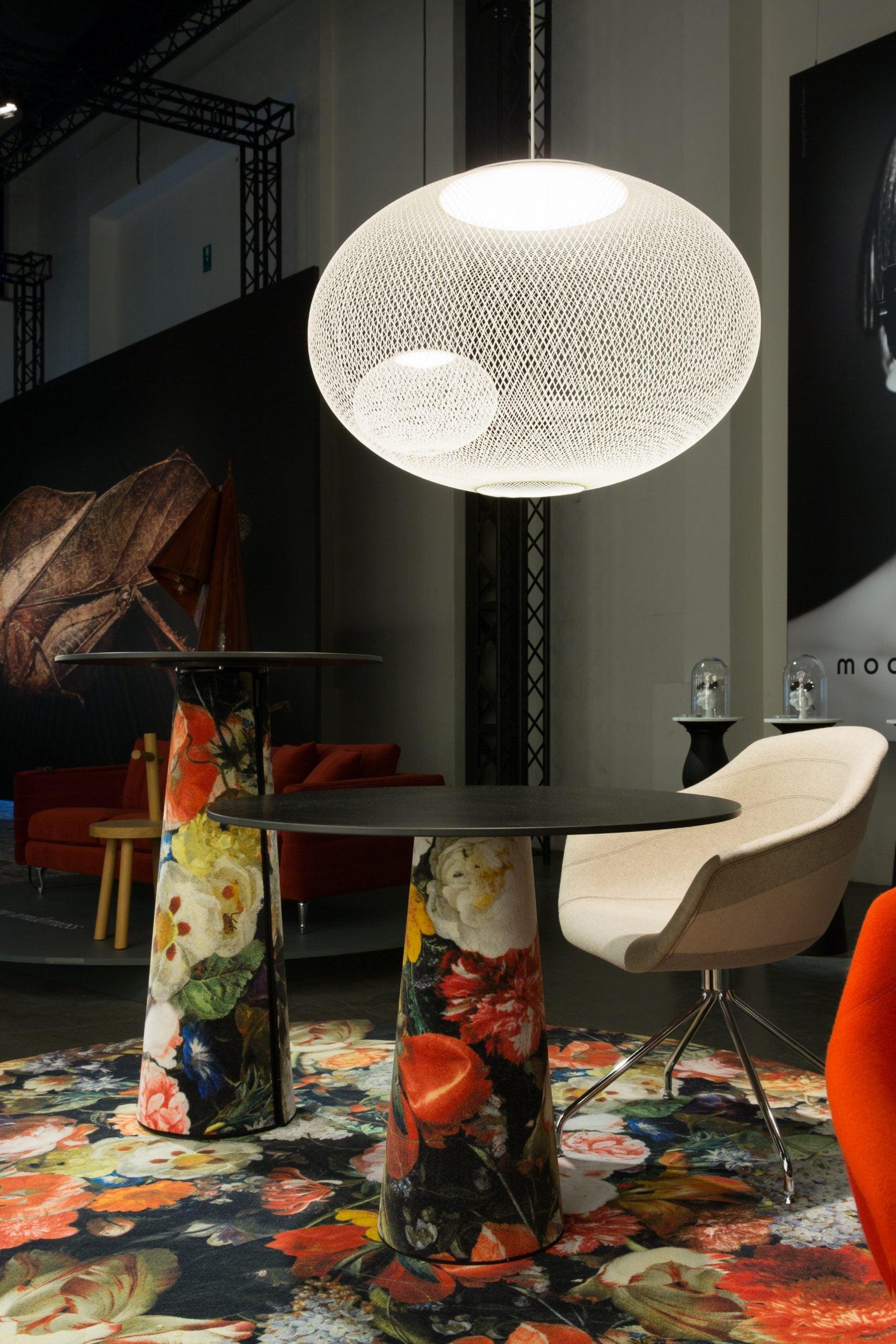 Metallic Meshwork Pendant Lamp - Cueteks