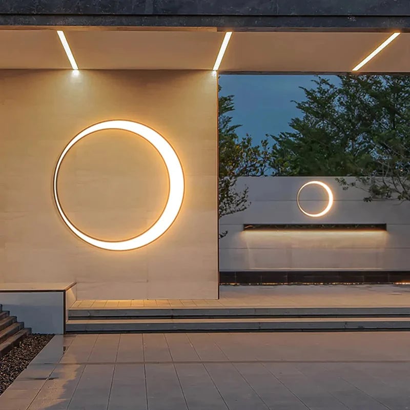 Postmorderne Wasserdichte LED Wandleuchten für Garten, Außenbereich - Cueteks