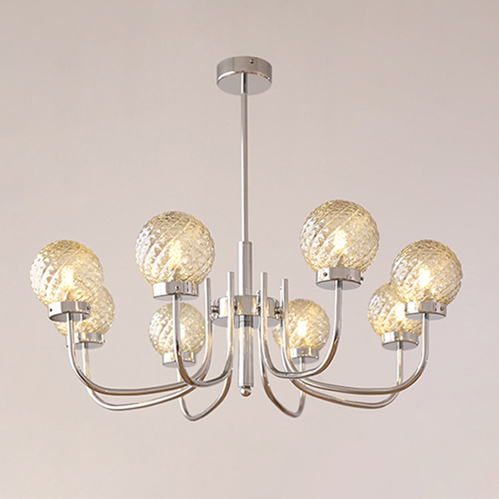 Light Luxury Glass Ball Bedroom Chandeliers - Cueteks