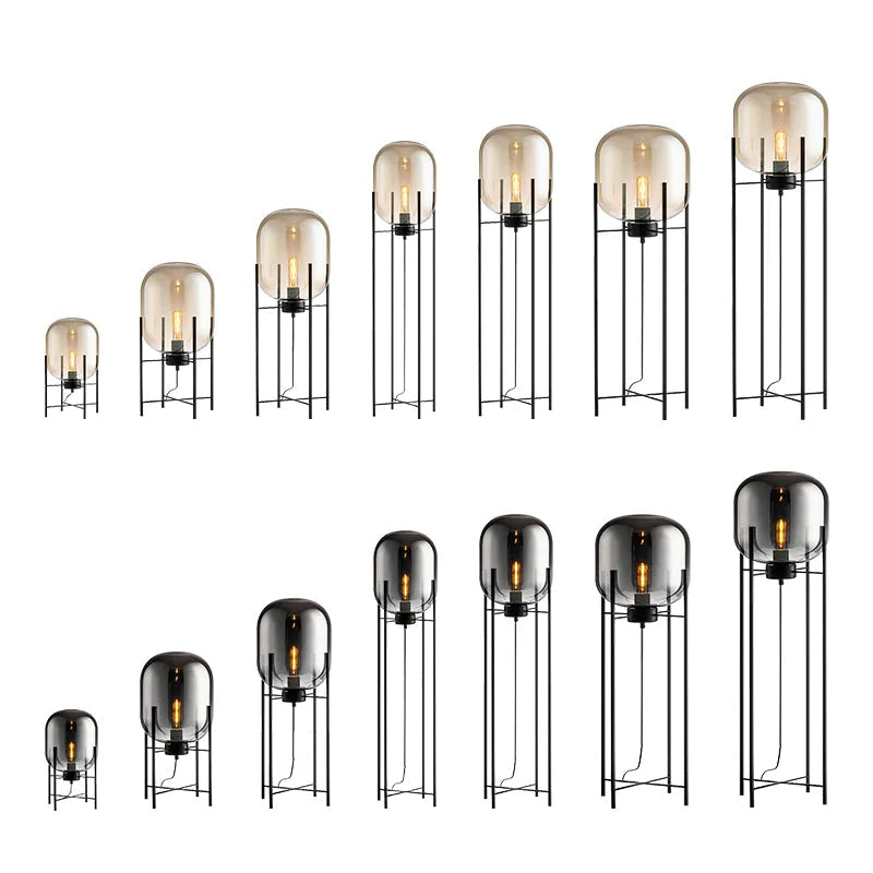 Postmodern Designer Glass Floor Lamp - Cueteks