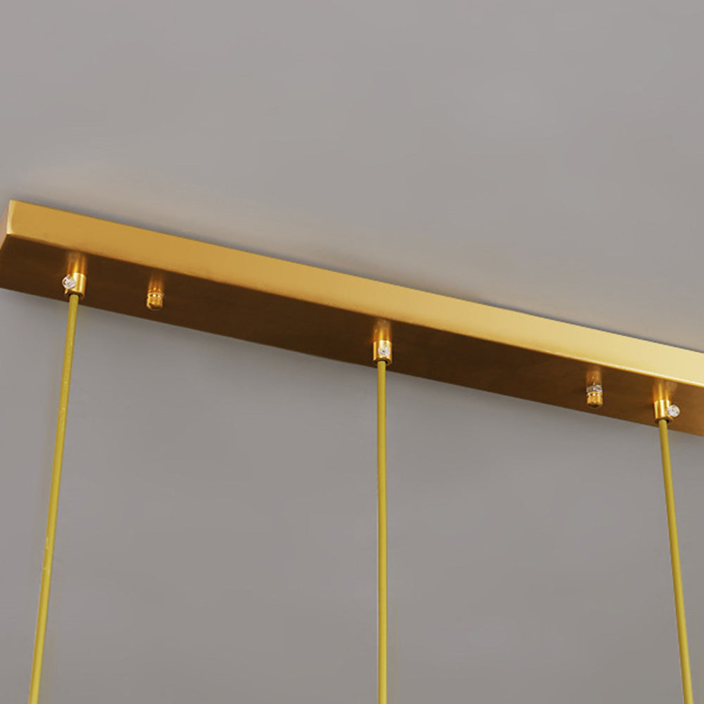 Creative Modern Crystal Gold Raindrop Chandelier - Cueteks