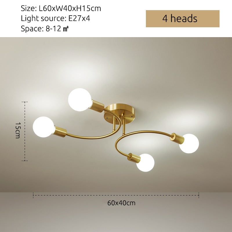 Valentina Moderner Ball Glas LED Pendelleuchter Kronleuchter Deckenleuchte - Cueteks