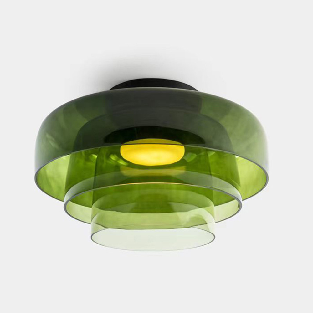 Nordic Designer Creative Personality Medieval Glass Ceiling Lamp - Cueteks