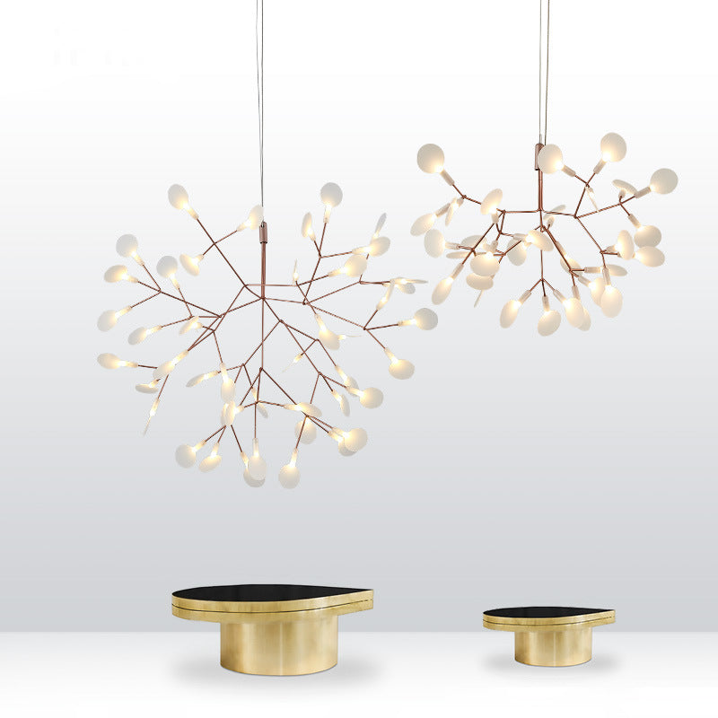 Hanging Acrylic Tree Branch Chandelier - Cueteks