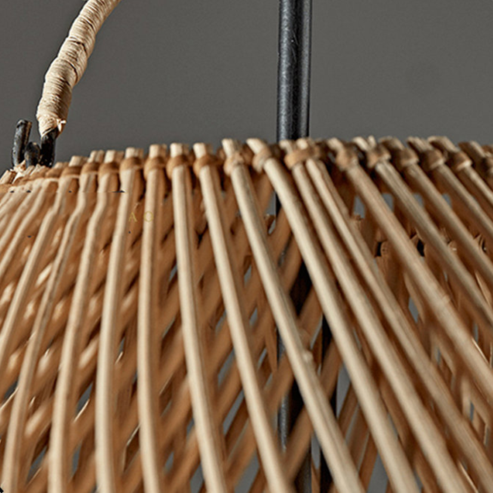 Boho High Quality Rattan Handwoven Pendant Light - Cueteks