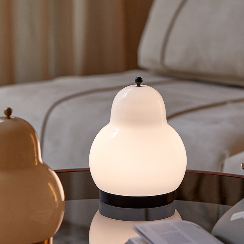 French Cream Pear Touch Portable Table Light - Cueteks