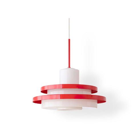 Vintage Bauhaus Equator Glass Pendant lamps - Cueteks