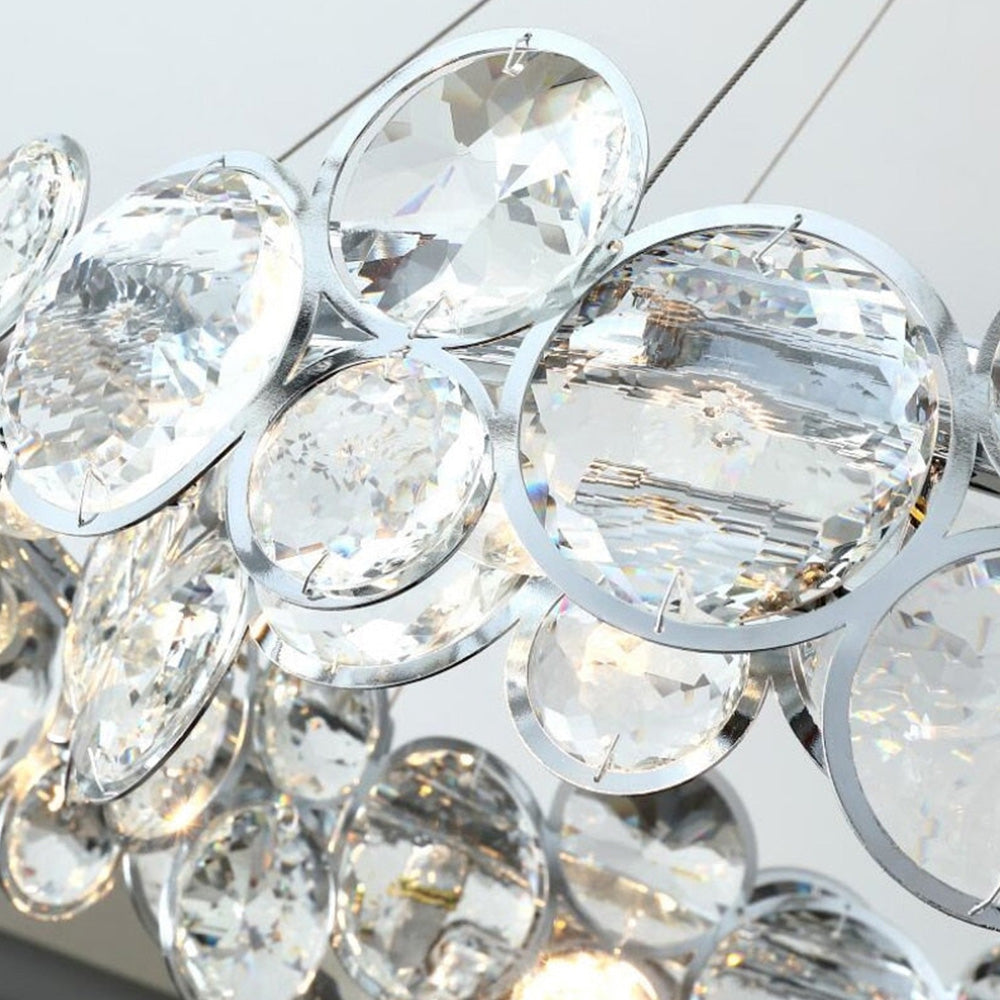 Designer Crystal Chandelier for Living Room - Cueteks