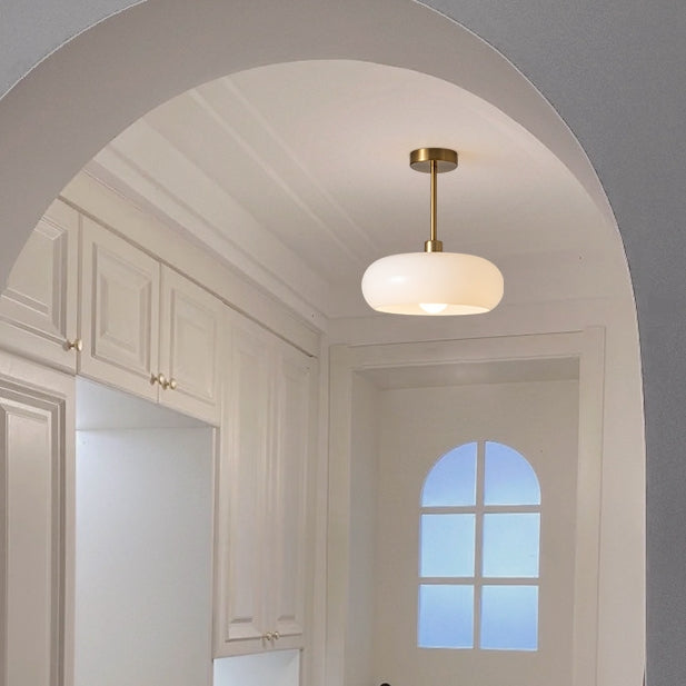 Vintage Round Glass Ceiling Lights - Cueteks