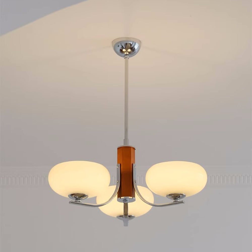 Medieval Bauhaus Solid Wood Chandelier - Cueteks
