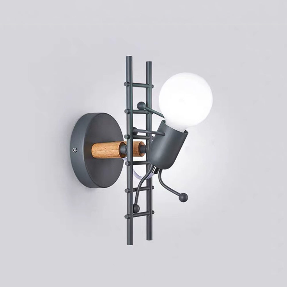 Luxo Retro Iron Man Hänge-Wandleuchte, 3 Farben - Cueteks