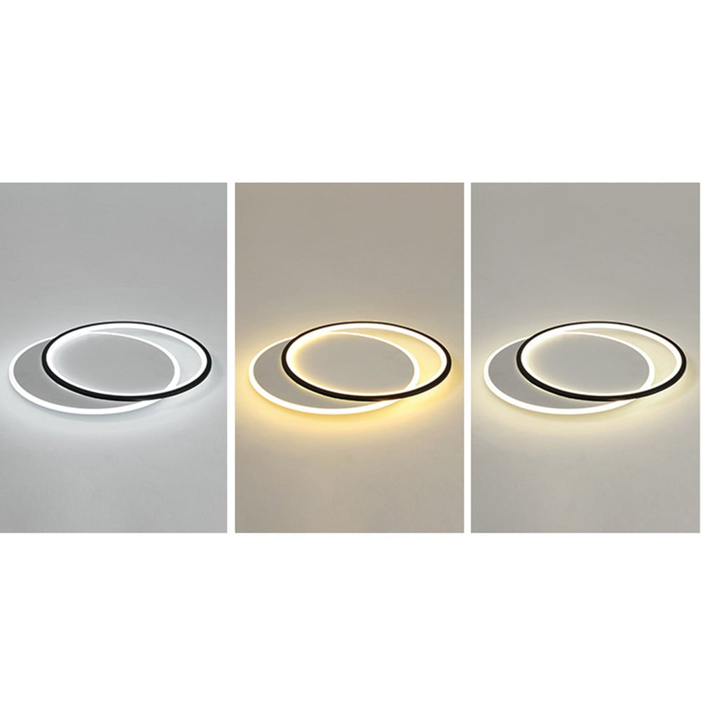 Quinn Flush Mount Deckenleuchte 3 Farbtemperatur schaltbar, ∅40/50CM - Cueteks