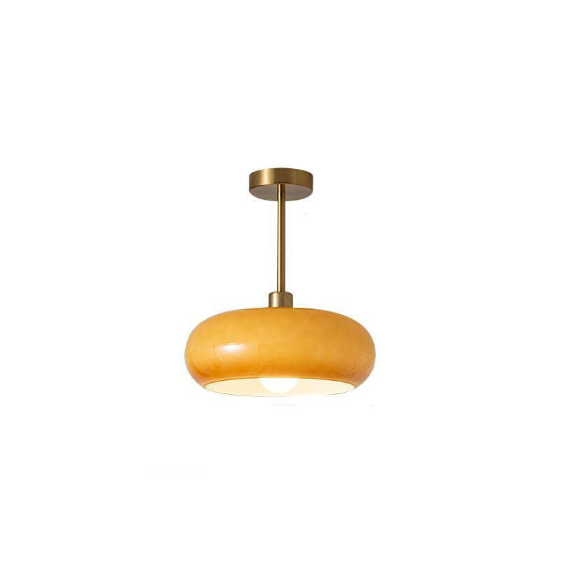 Vintage Round Glass Ceiling Lights - Cueteks