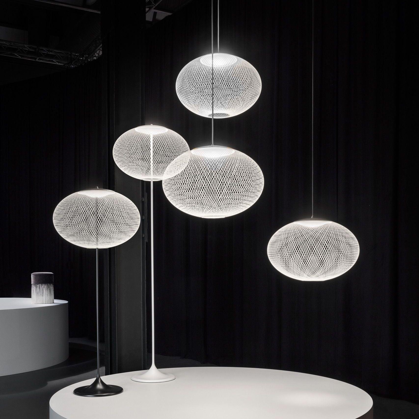 Metallic Meshwork Pendant Lamp - Cueteks
