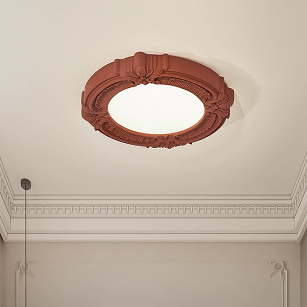 French Retro LED Ceiling Light For Bedroom - Cueteks