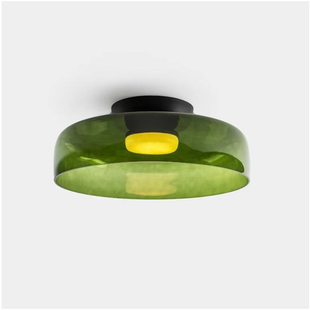 Nordic Designer Creative Personality Medieval Glass Ceiling Lamp - Cueteks