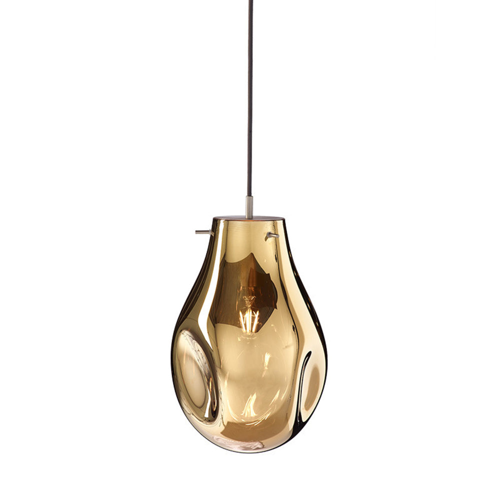Handcrafted Irregular Shape Glass Pendant Lighting - Cueteks