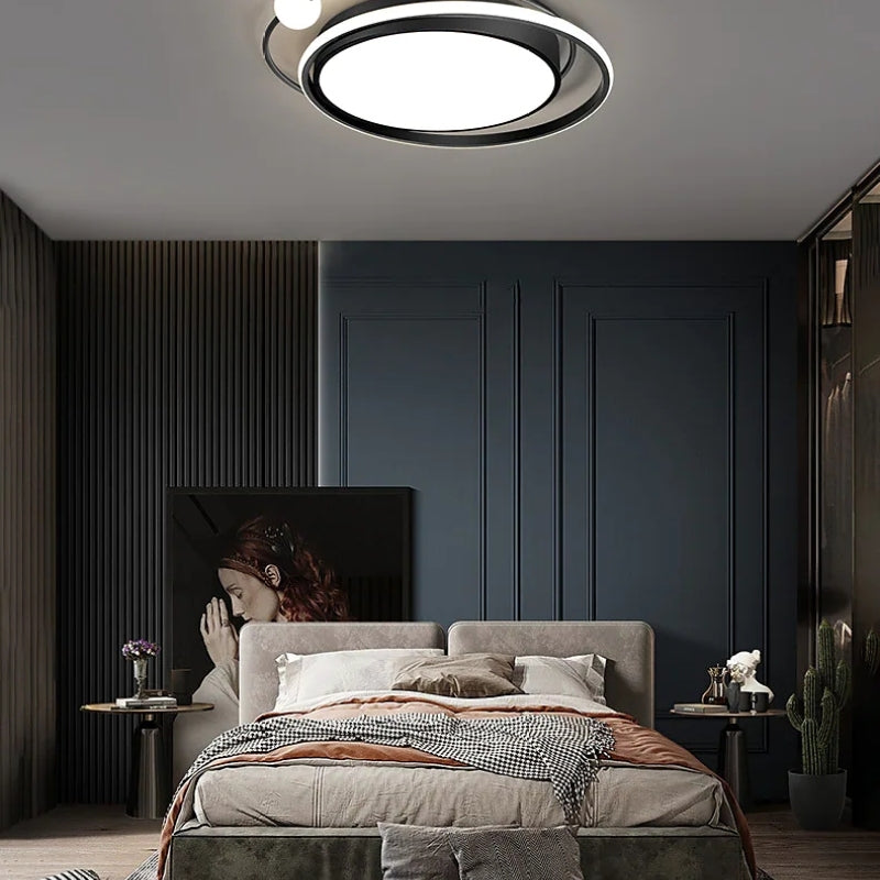 Lacey Moderne Planet Design LED Deckenleuchte - Cueteks