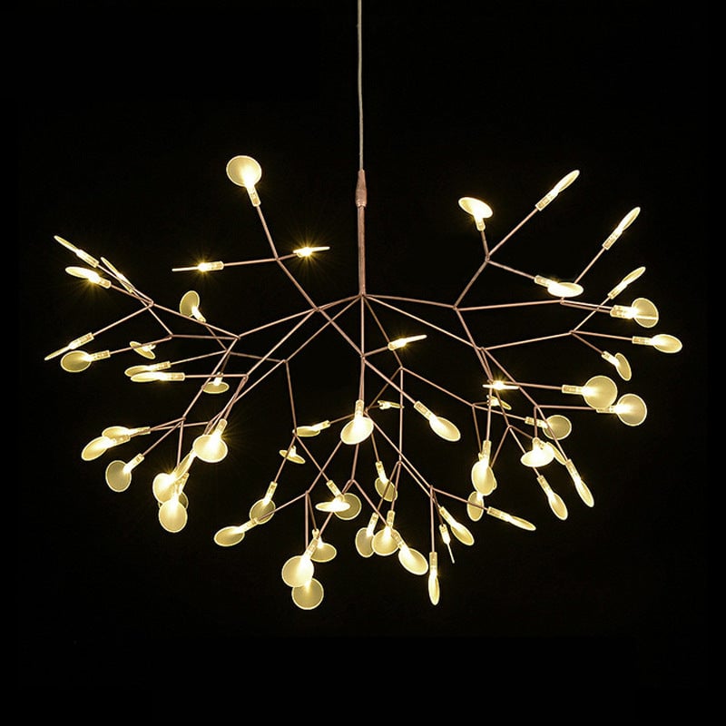 Hanging Acrylic Tree Branch Chandelier - Cueteks