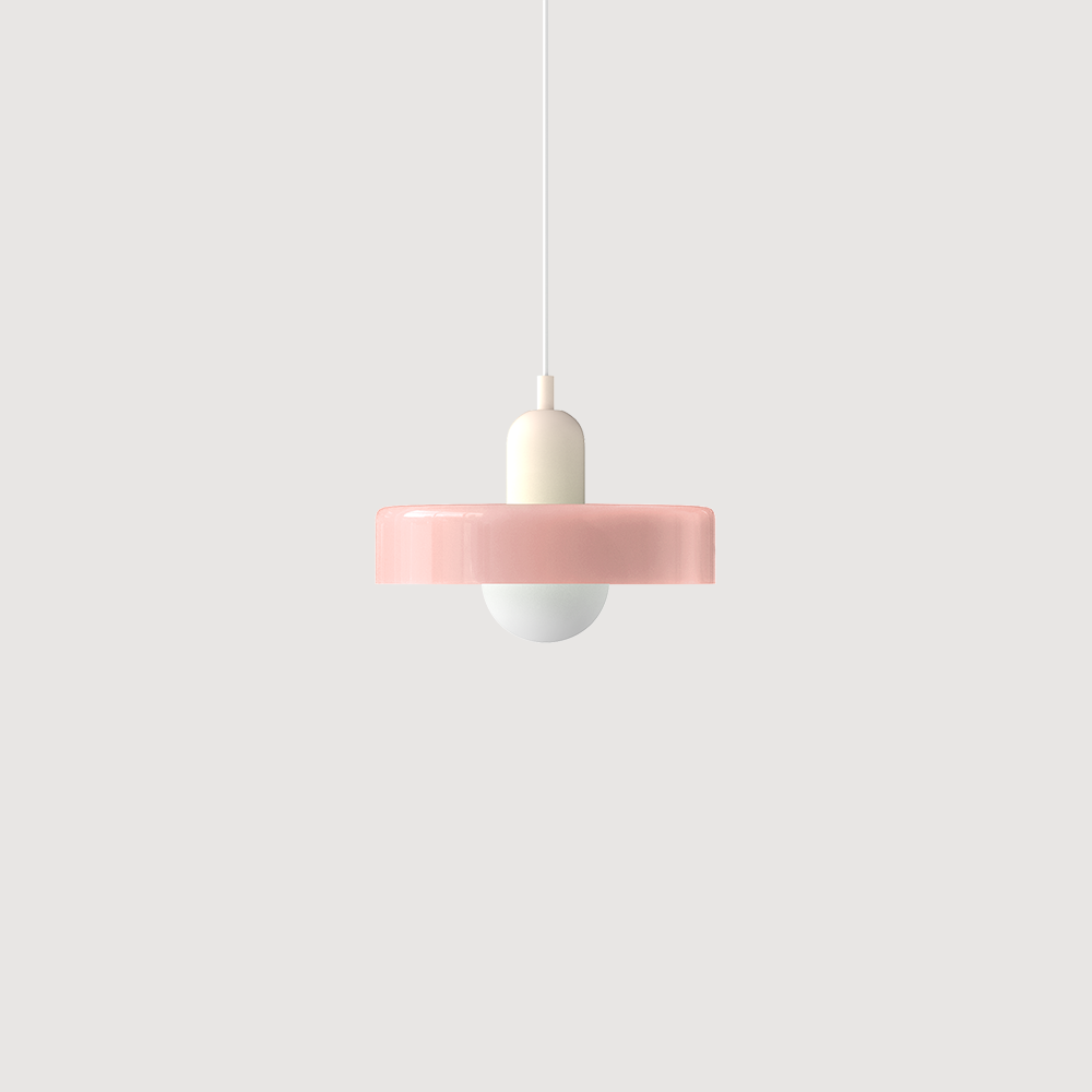 Bauhaus Colorful Glass Pendant Light - Cueteks