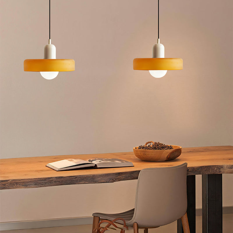 Bauhaus Colorful Glass Pendant Light - Cueteks