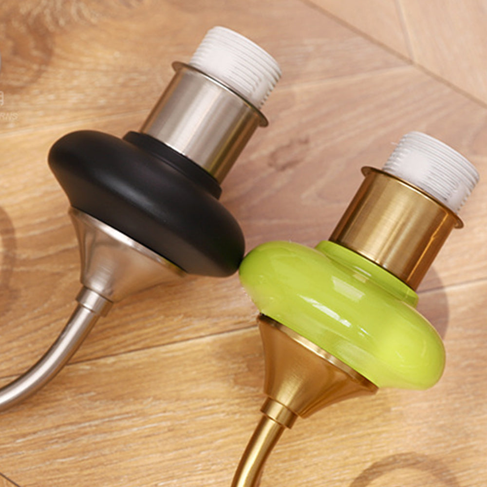 Black and green collars with silver-colour and gold-colour fittings