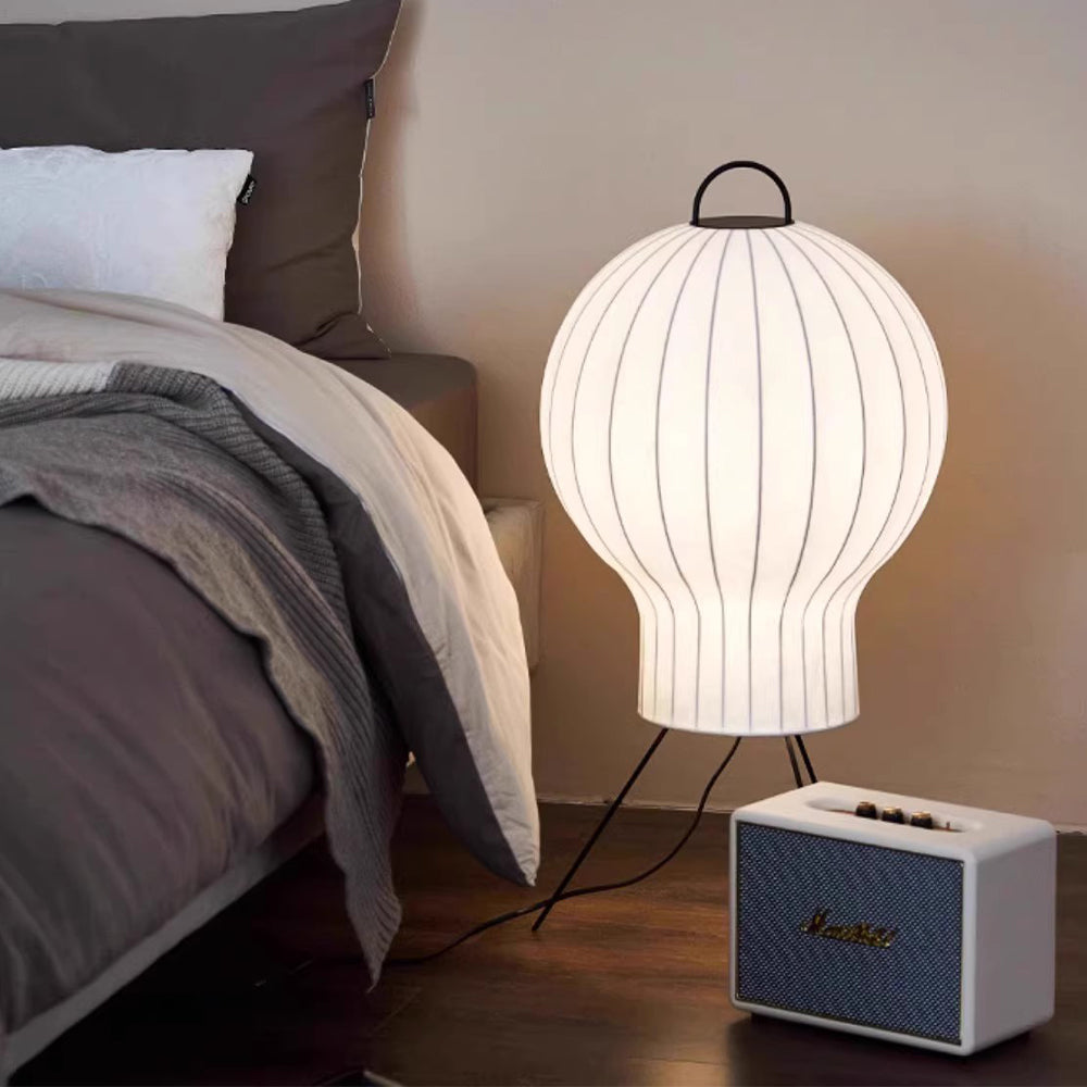 Wabi-sabi Silk Hot Air Balloon Floor Lamp - Cueteks