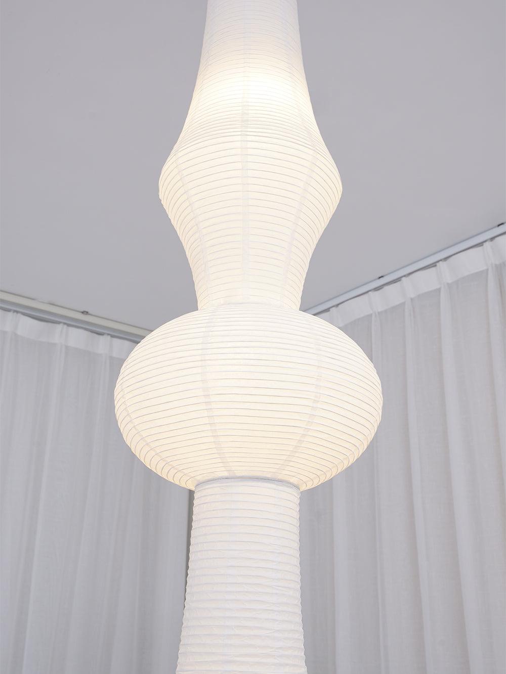 Washi Paper E Pendant Light - Cueteks