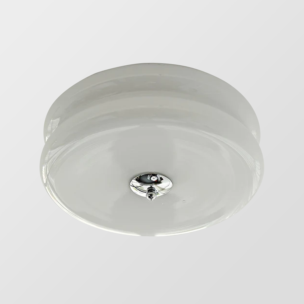 Art Deco Cream Cake Ceiling Light - Cueteks